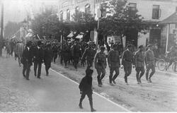 Ćwiczenia Związku Strzeleckiego w Zakopanem+ 19-22.08.1913 +. Fot. NAC. Sygn. 22-100-2