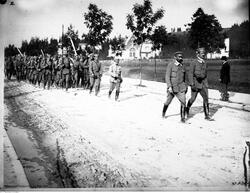 Związek Strzelecki - ćwiczenia w Zakopanem 1913. Fot. NAC. Sygn. 1-H-154-1